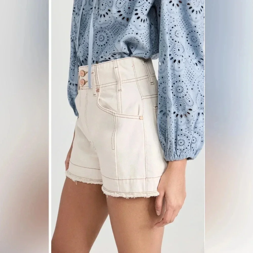 Ulla Johnson Women's The Charlotte Shorts sz 24 - Picture 3 of 9